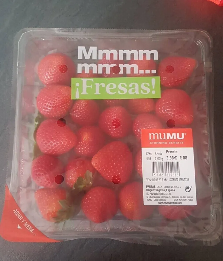 Fresas mumu