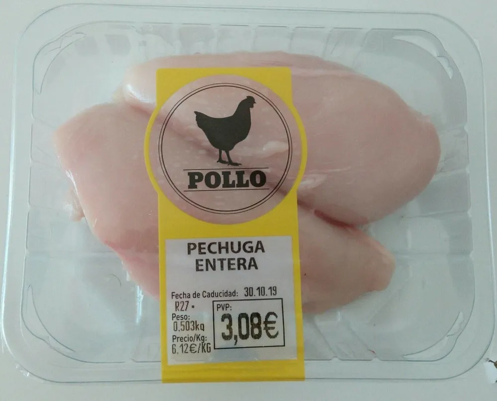 Filete de pechuga de pollo