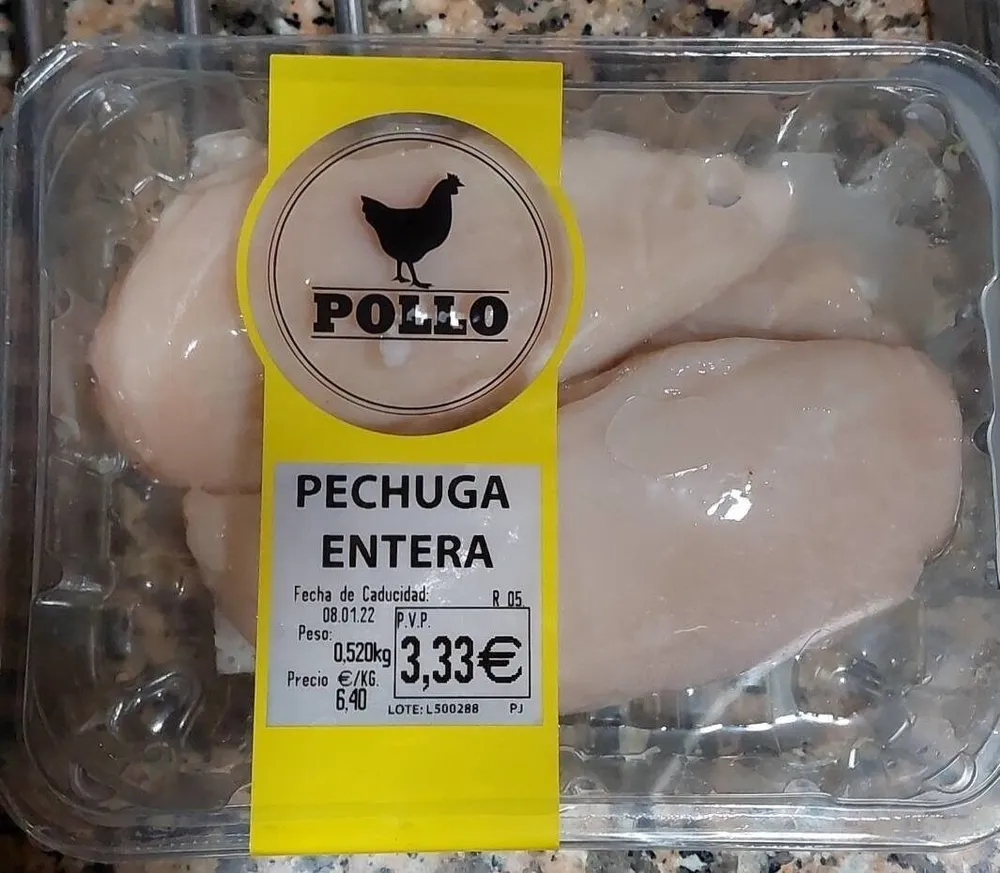 Pechuga entera