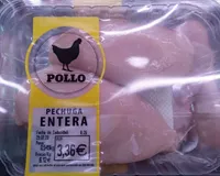Pollo pechuga entera