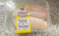 Pollo pechuga entera