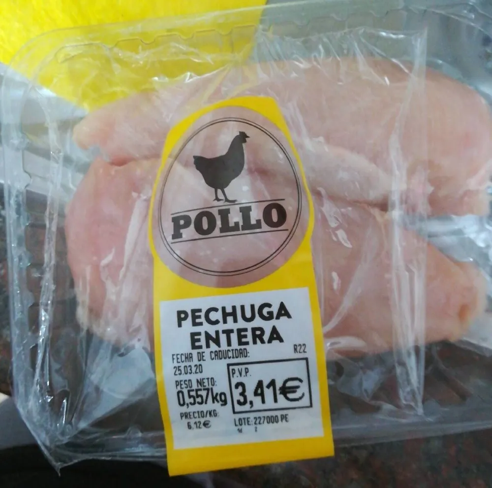 Pechuga entera
