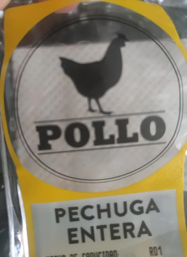 Pechuga entera de pollo