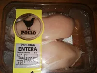 Pechuga entera de pollo