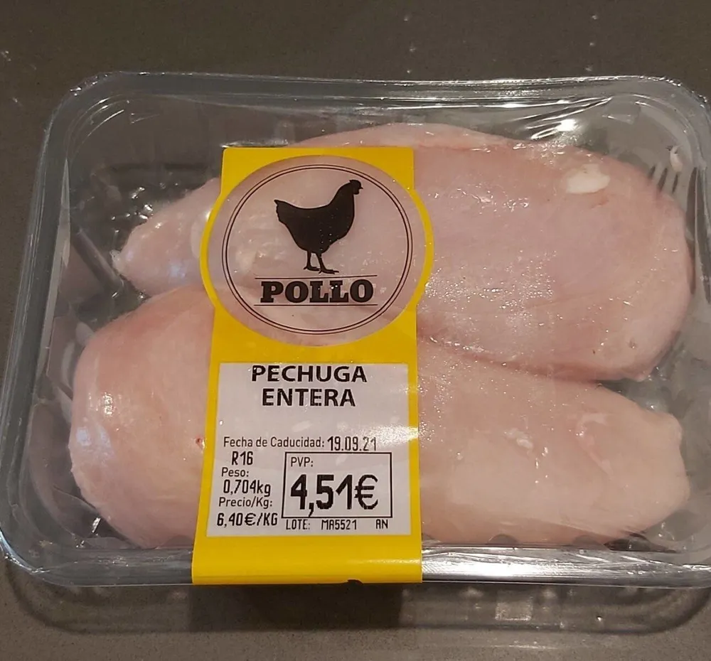 Pechuga entera