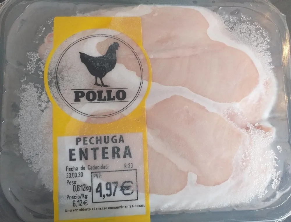 Pechuga Entera Pollo