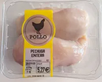 Pechuga entera pollo