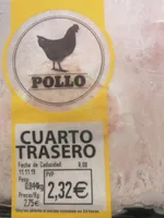 Cuarto trasero de pollo