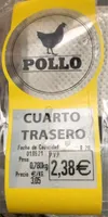 Cuartos traseros de pollo