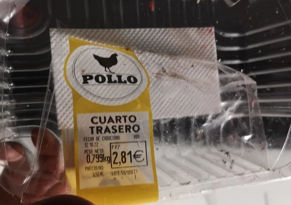Muslo de pollo