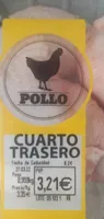 Cuarto trasero de pollo
