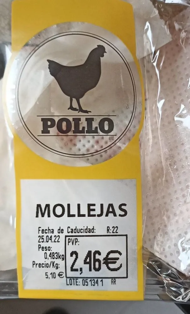 Mollejas de Pollo