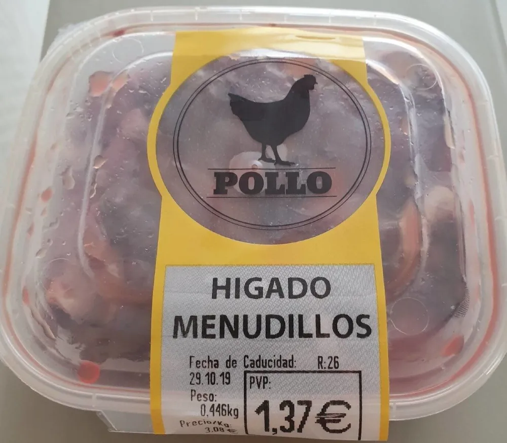 Hígado Menudillos