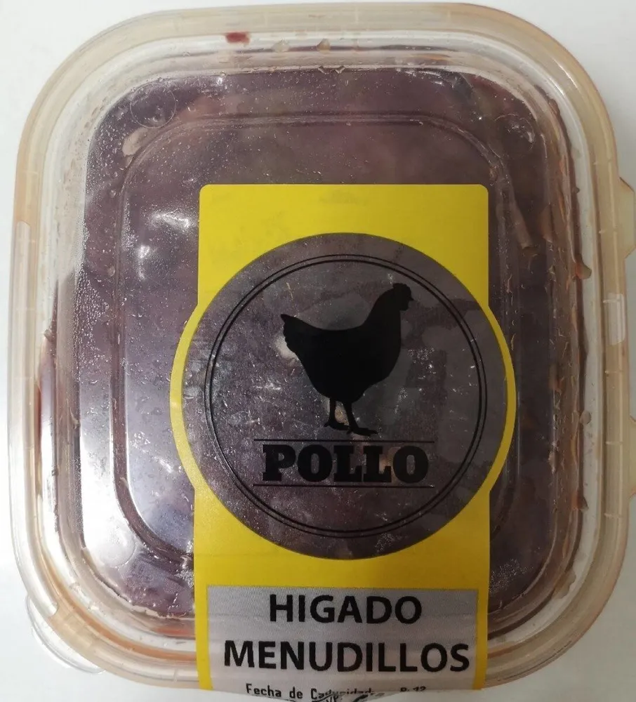 Hígado menudillos de Pollo