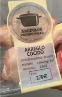 arreglo cocido