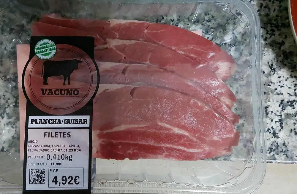 Filetes de vacuno