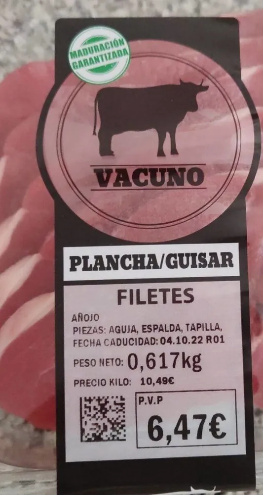 Filete vacuno