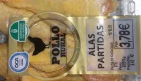 Alas partidas de pollo rural