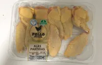 Alas partidas de pollo rural
