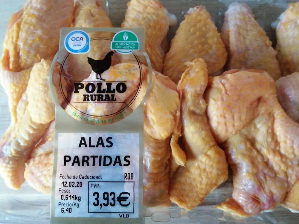 ALAS PARTIDAS DE POLLO