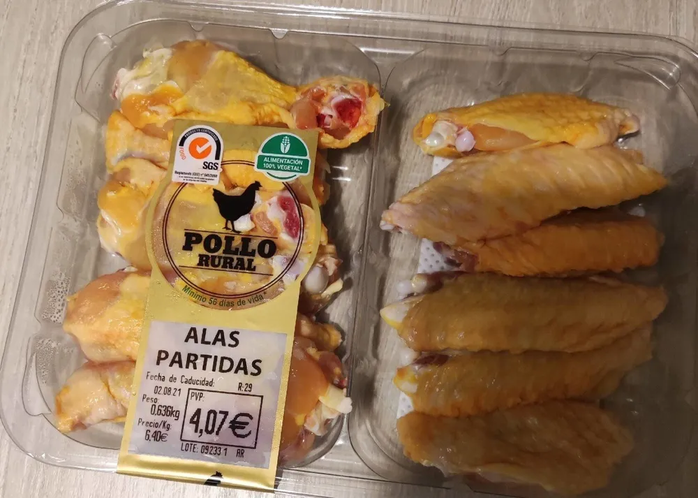 Alas partidas de pollo
