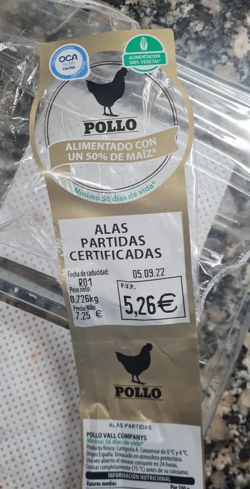 Alas partidas certificadas