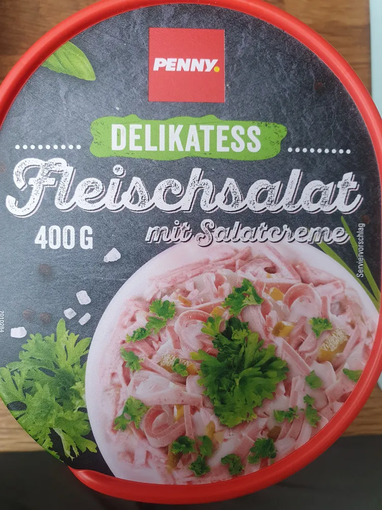 DELIKATESS Fleischsalat mit Salatcreme