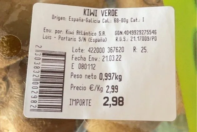 Kiwi verde