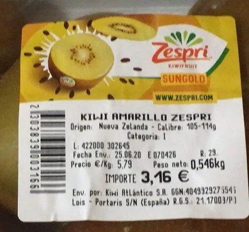 Kiwi amarillo
