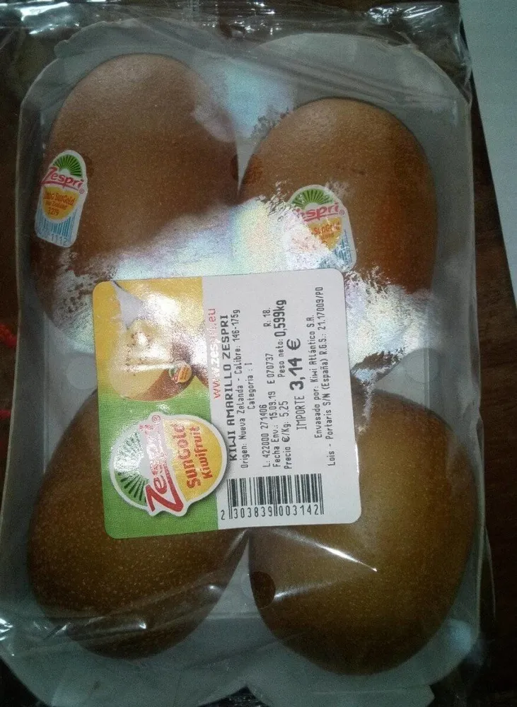 Kiwi Zespri Sungold