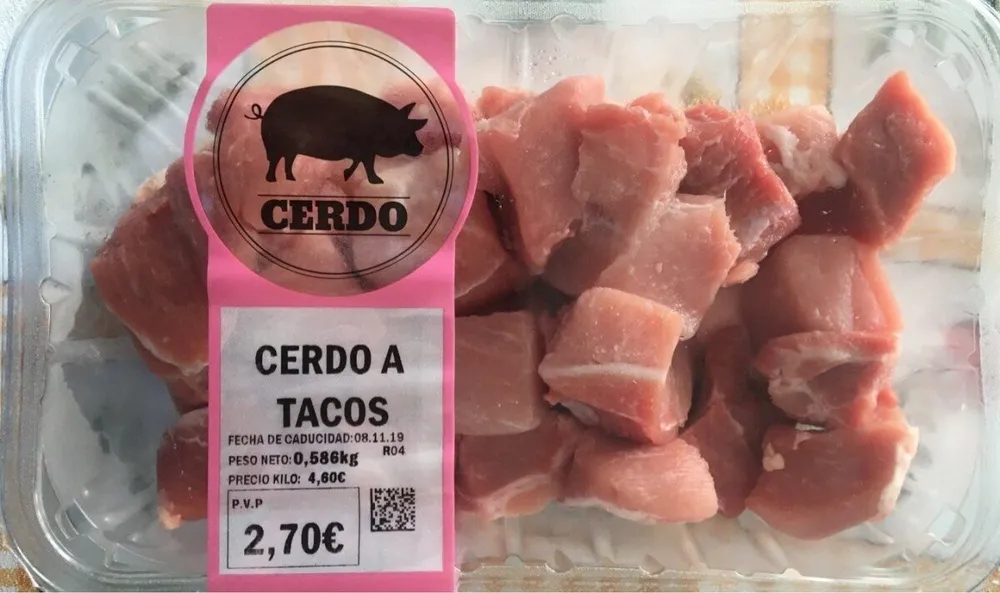 Cerdo a tacos