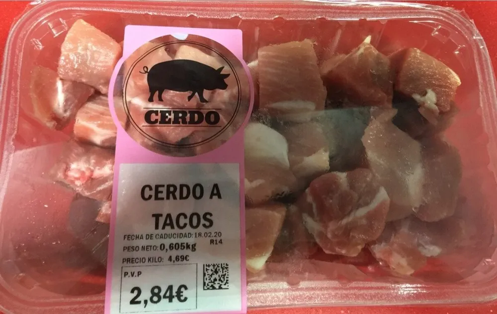 Cerdo a tacos