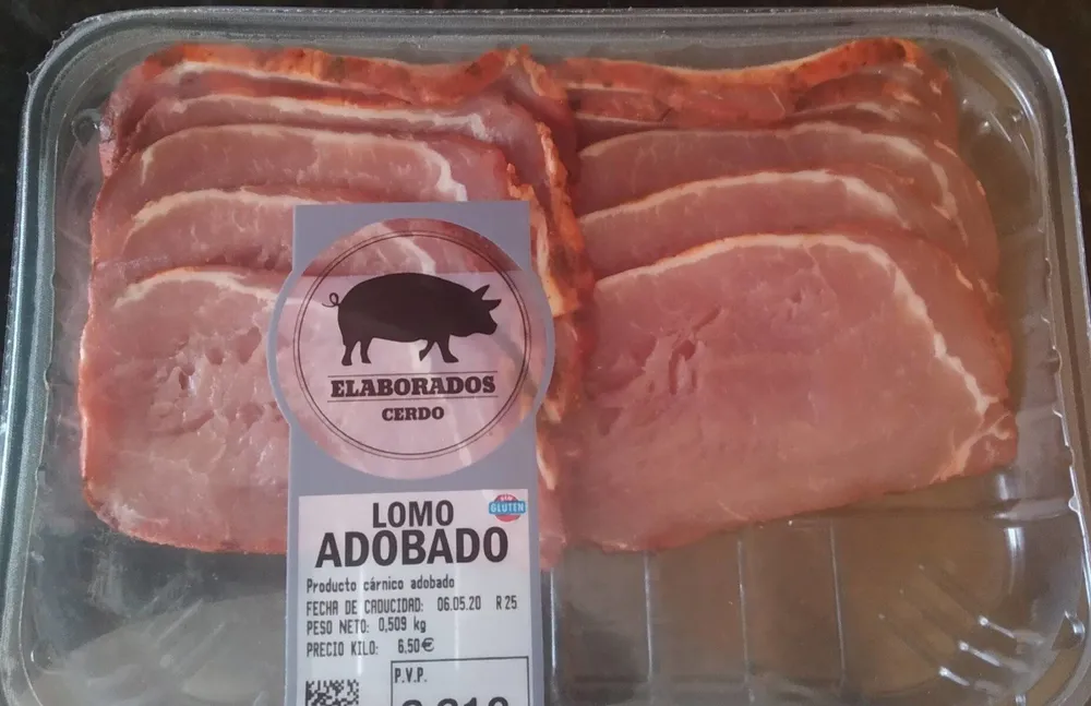 Lomo adobado de cerdo