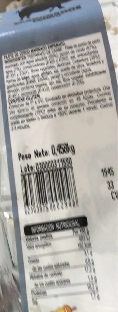 Filete empanado