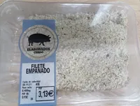 Filete de cerdo empanado
