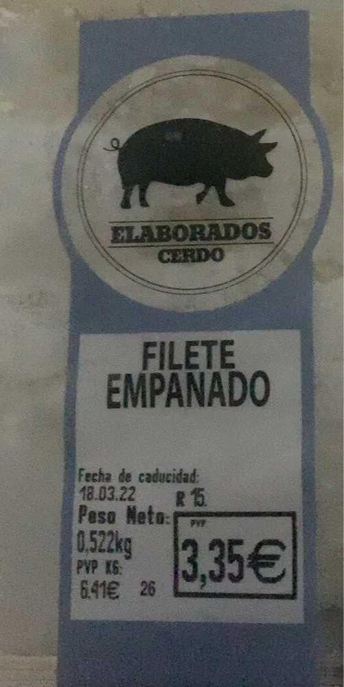 filete empanado