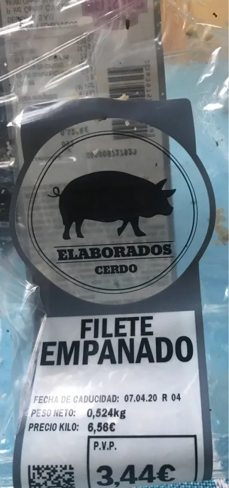 Filete empanado
