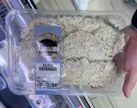 Filete de cerdo empanado
