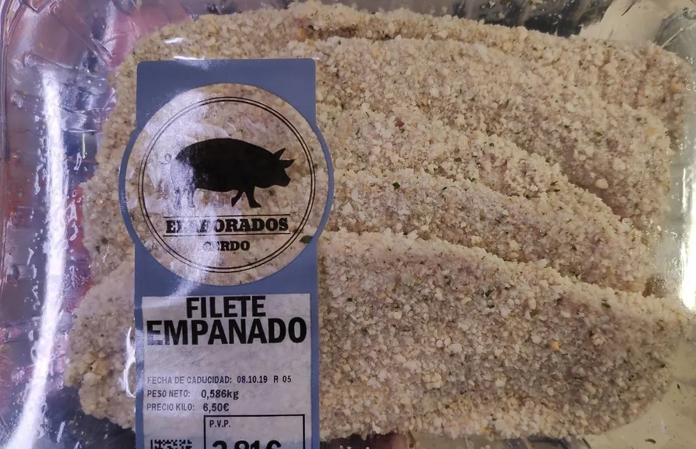 Filete empanado