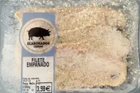 Filete de cerdo empanado