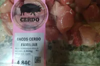 Tacos de cerdo familiar
