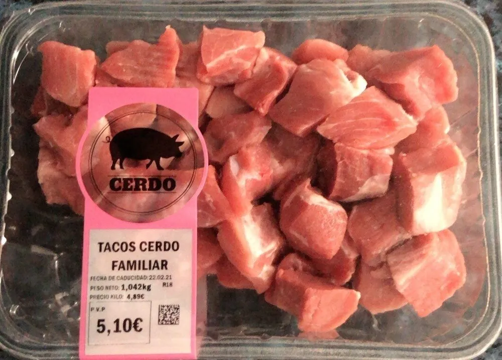 Tacos cerdo familiar