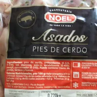 Pies de cerdo asados