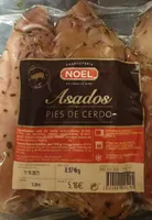 Pies de cerdo asados