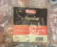 Pies de cerdo asados