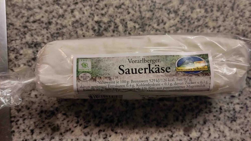 Vorarlberger Sauerkäse