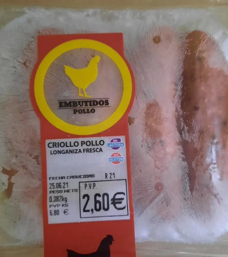 Longaniza de pollo