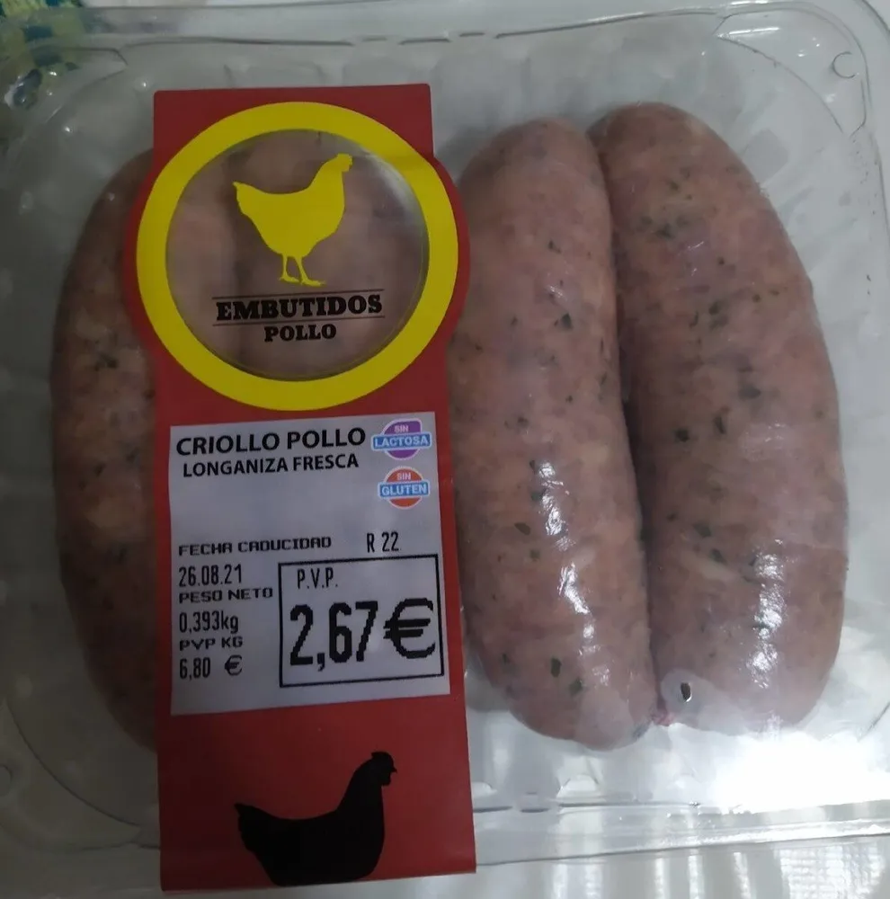 Longaniza pollo criollo