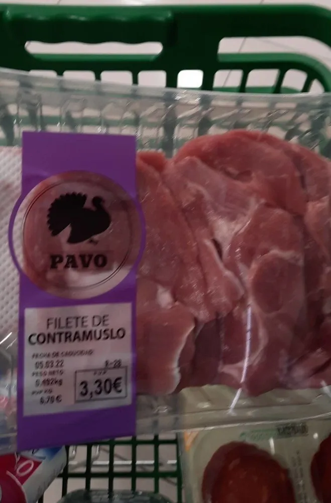 Filete de Contramuslo Pavo