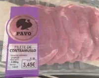 filete de contramuslo pavo